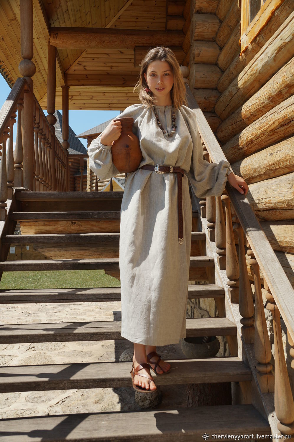 Girls in Slavic costumes in Palikir